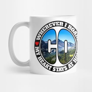 Heart Stays Home - Colorado Mug